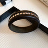 1/3 pcs Round Star Rivet Wood Bangles for Women Retro Ethnic Chunky Wristbands Punk Hip Pop Geometric Hand Jewelry F - Image 7