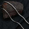 Watereproof Stainless Steel Bamboo Round Box Chain Necklace Cool Punk Hip-Hop Unisex Jewelry Gifts For Men Women - Image 4