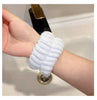 2pcs One Pair Wash Face and Wrist Band Absorb Water Sweat Wiping Bracelet Hairband Moisture Proof Sleeve Wrist Guard - Image 25