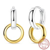 Earrings Silver Stud Drop Hoop Earrings Rose Gold for Women Girls Party Wedding Birthday Jewelry Gift - Image 20