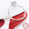 Silver Classic Ring for Women jewelry Hollow ball edge diamond crown imitation diamond women's ring - Image 4