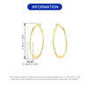 U Shape Hoop Earrings in Many Styles - Image 60