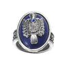 Vintage Charm Bule Punk Damon Vampire Diaries Ring women jewelry, factory supply - Image 4