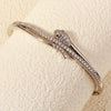 Copper Zirconium Snake Bracelet For Women Classic Handcrafted Crystal Opening Bangles Hand Bracelet Jewelry Accessories - Image 2