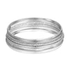 Stackable Bangle Bracelet Set in Gold-Tone and Silver-Tone - Image 11