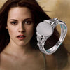 Twilight Saga Ring Bella Opals Silver Plated Simple Classic Movie Film Jewelry For Women Lady - Image 1