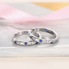 Silver Color Metal Carving Sun and Moon Hoop Earrings for Women Party Engagement Wedding Earrings Jewelry - Image 3