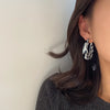 Exaggerated Zebra Pattern Acrylic Earrings for Women Personality Ear Ring Party Jewelry - Image 3