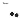 1 Pair 6-12mm Black Stainless Steel Magnetic Fake Gauges Earring Studs for Men Women Non Pierced Earrings - Image 7