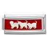 Women's Gift Cute Rabbit Cat Dogs Italian Charms Links Beads Fit 9mm Stainless Steel Modular Bracelet Jewelry - Image 25