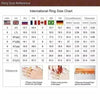 Black Color Inlaid with Green Stone Rings Set Round Flower Party Engagement Wedding Rings for Women Jewelry - Image 4
