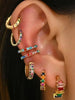7pcs/Set Multicolour Stud Earrings For Women Zircon Ear Cuffs Without Piercing Earrings Jewelry Gift - Image 6