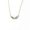 Angel Wing Necklace Full Paved Zircon Feather Pendant Stainless Steel Chain Gold Silver Multicolor Turquoise Pink Crystal Choker - Image 9