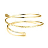 Upper Arm Bracelet Metal Coil Swirl Spiral Shape Armband Cuff Simple Arm Bangle Armlet Adjustable for Women Girl - Image 7