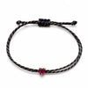 W Multicolor Crystal Braided Rope Bracelet For Women Gemstone Charms Adjustable Thread Bangle Bohemian Beach Ladies Jewelry - Image 9