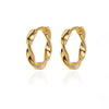Heart Stainless Steel Earrings for Women Zircon Gold Color Hoop Earring Aesthetic Ear Piercing Jewelry Accessories - Image 14