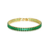 Mix Style Green Micro-inlaid Zircon Tennis Bracelet for Women Men Bracelet Jewelry Accessories - Image 15