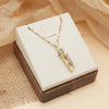 Ftcy Stainless Steel Couple Hugging Necklace Pendant for Women Men Gold Silver Color Couple Love Chain Friend Gift Party Jewelry - Image 2