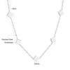 Round Cubic Zircon Charms Long Necklace Woman Choker Stars Moon Elegant Chain No Fade Fariy Jewelry - Image 29