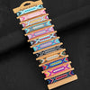12Pcs Bohemia Nepal Woven Friendship Bracelets Adjustable String Friendship Bracelets with a Sliding Knot Closure for Women Girl - Image 1