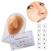 12PCS/Card Fake Cheater Non Pierced Magnet Ear Tragus Cartilage Lip Labret Stud Nose Ring Jewelry Magnetic Earring - Image 4