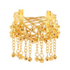 Indian Ethnic Golden Metal Bells Tassel Upper Arm Bangles Cuff Bracelet Armlet Armband Women Belly Dance Accessories - Image 6