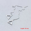 Simple Style Box Chain Tassel Drop Earrings For Women Long Dangle Earring Piercing Line Accessories Thin Mini Ear Jewelry - Image 18