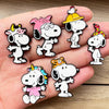12pcs Cute Puppy Dog Lapel Brooches Chinese Zodiac Series Enamel Pins Decorative Badges for Backpack Collectible Gift for Fans - Image 3