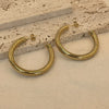 Large Chunky Stainless Steel Hoop Earrings 30mm 40mm 50mm - Image 6