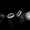 Sparkling Earrings Silver Classic Shining Circle Hoop Earrings For Women Jewelry - Image 6