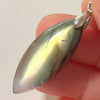 Blue Labradorite Pendant Irregular Shape Bead Stone Orange Necklace for Men Women - Image 25