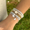 9pcs/set Bohemian Butterfly Flower Pendant Bracelet for Women Handmade Rice Beads Stacked Bracelet Summer Beach Party Jewelry - Image 8