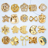 Charms Beads,Starry Moon Flowing Light&Puzzle Piece Mini&Infinity Knot Charm Bead Fit Pendant Bracelet Women - Image 1