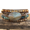 Multi-Strand Beaded Wrap Bracelet in Mixed Colors - Image 12