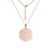 Flower of Life Sacred Geometry Necklace Stainless Steel Mandala Neck Chain Women Men Vintage Universal Spiritual Jewelry - Image 19