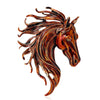 Enamel Horse Head Brooches for Women Zodiac Animal Pins Casual Party Accessories Gifts Friends Decoration - Image 7