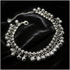 Shiny Crystal Metal Bells Anklets Girls Ornament Beach Vacation Dance Foot Chains Ankle Bracelets Decorative Accessories - Image 3