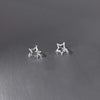 Y2K Style Hollow Pentagonal Stud Earrings for Women Personalize Star Asterism Round Ear Buckle Metal Accessories Jewelry - Image 7