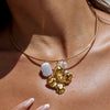 Plated Glossy Basic Necklace For Charm Creative Matching Handmade Stainless Steel Collar Jewelry - Image 4