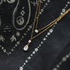 Double-Layer Chain Necklace with Geometric Pendant Options - Image 24