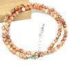 4mm Stone Malachite Quartz Opal Volcanic Lava Round Bead Necklaces Women Men Choker Classic Jewelry Gift 16in - Image 26
