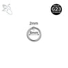 ZS 1PC Titanium Hoop Earring for Women Silver Plated Circle Earring Large Gauge Seputm Nose Ring 2/4/6/8/10/12G Punk Earring - Image 22