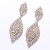 European and AmericanFashion Full Diamond Alloy Gold-Plated Earrings For Women Multicolor Rhinestone 0ptional Earrings - Image 16
