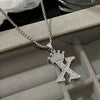 26 Letters A-Z Zircon Crown Pendant Necklace for Women Men Punk Initial Alphabet Necklaces Hip Hop Choker Chain Jewelry - Image 17