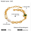 Classic Snake Chain Bracelets Women Gold Plated Stainless Steel Cuban Chain Bracelet Female Gifts Jewelry - Image 23
