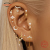 1PC Silver Crown Chain Tassel Zircon Drop Earrings For Women Gold Minimalism Earrings Jewelry Gift - Image 1