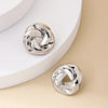 Spiral Drop Earrings with Two Size Options - Image 9