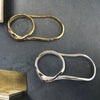 Silver Open Finger Ring Golden 2 Finger Ring Hard Fixed Geometric Punk For Women Jewelry Gift - Image 3