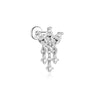 Silver 1Piece Star/Moon Charms Piercing Earrings For Women Long Tassel Pendant Chain Party Jewelry Gifts - Image 29
