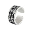 Retro Devils Eyes Ring For Men Silver Color Punk Gothic Adjustable Cuff Ring Rock HipHop Handmade Jewelry Accessories Man Gift - Image 1